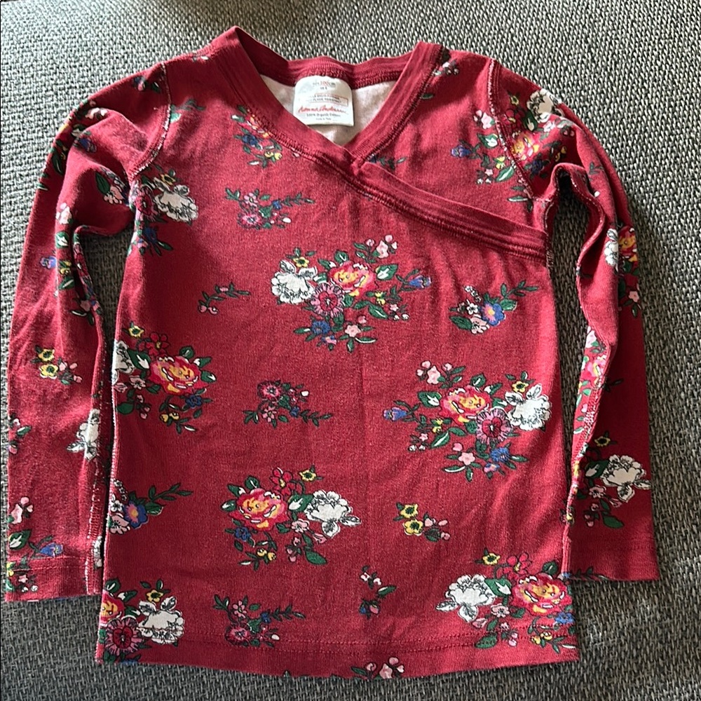 Hanna Andersson Pajama Top Floral